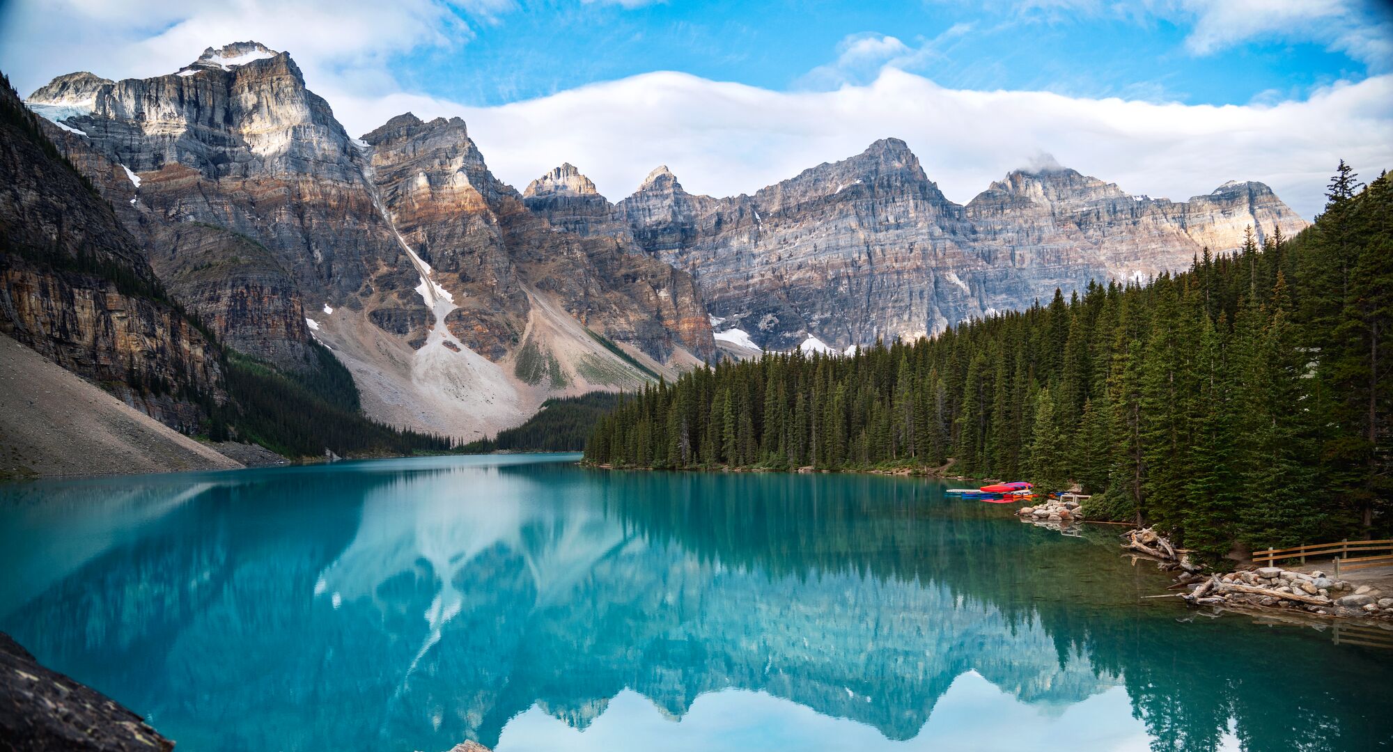 Lake Louise and Moraine Lake