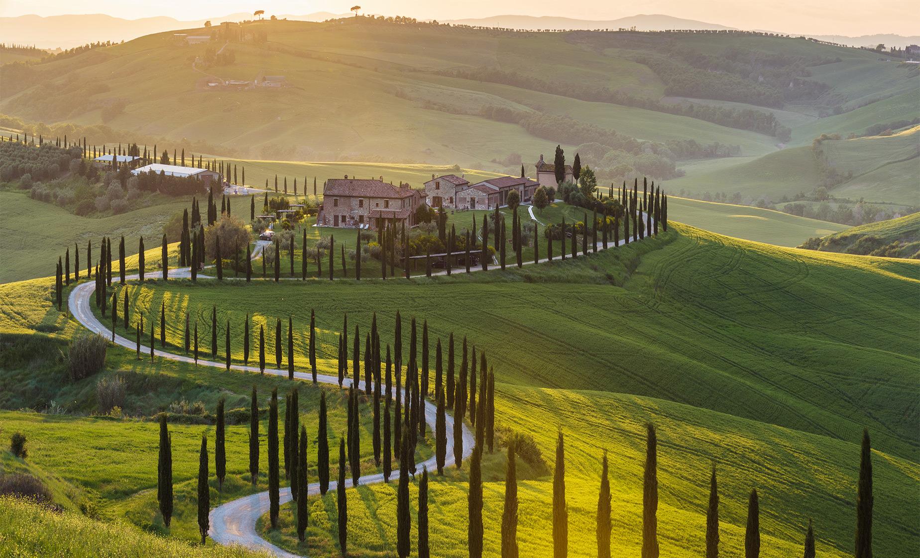Tuscany countryside