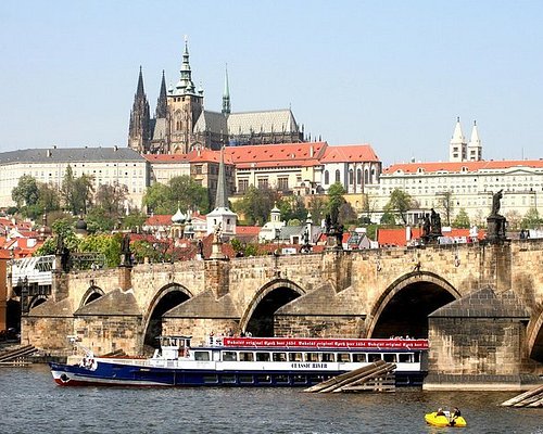 Boat on the Vltava