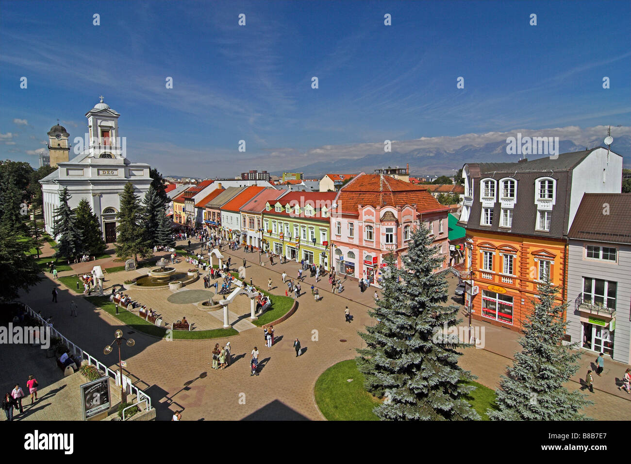Poprad Town Square