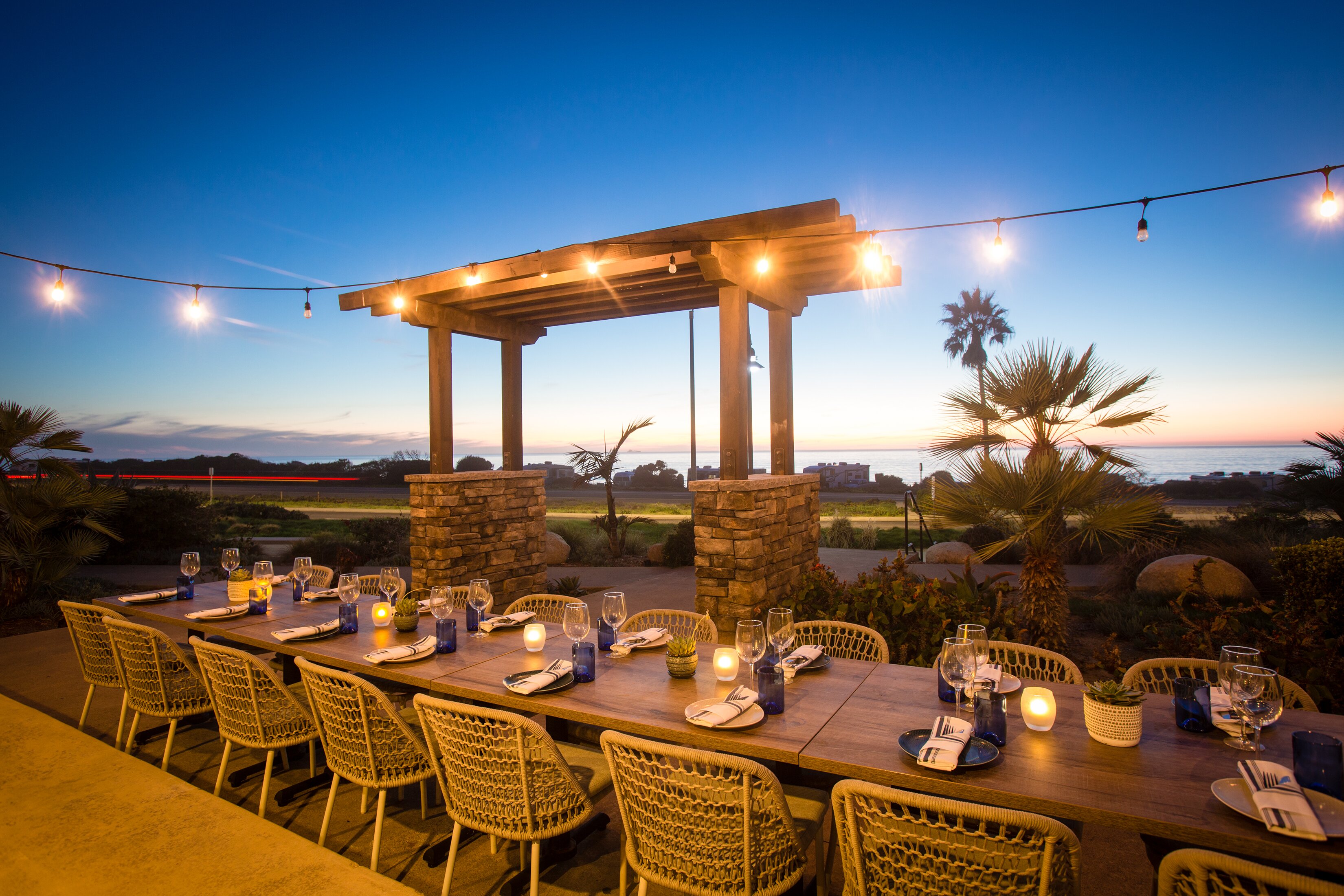 Lunch with Ocean View