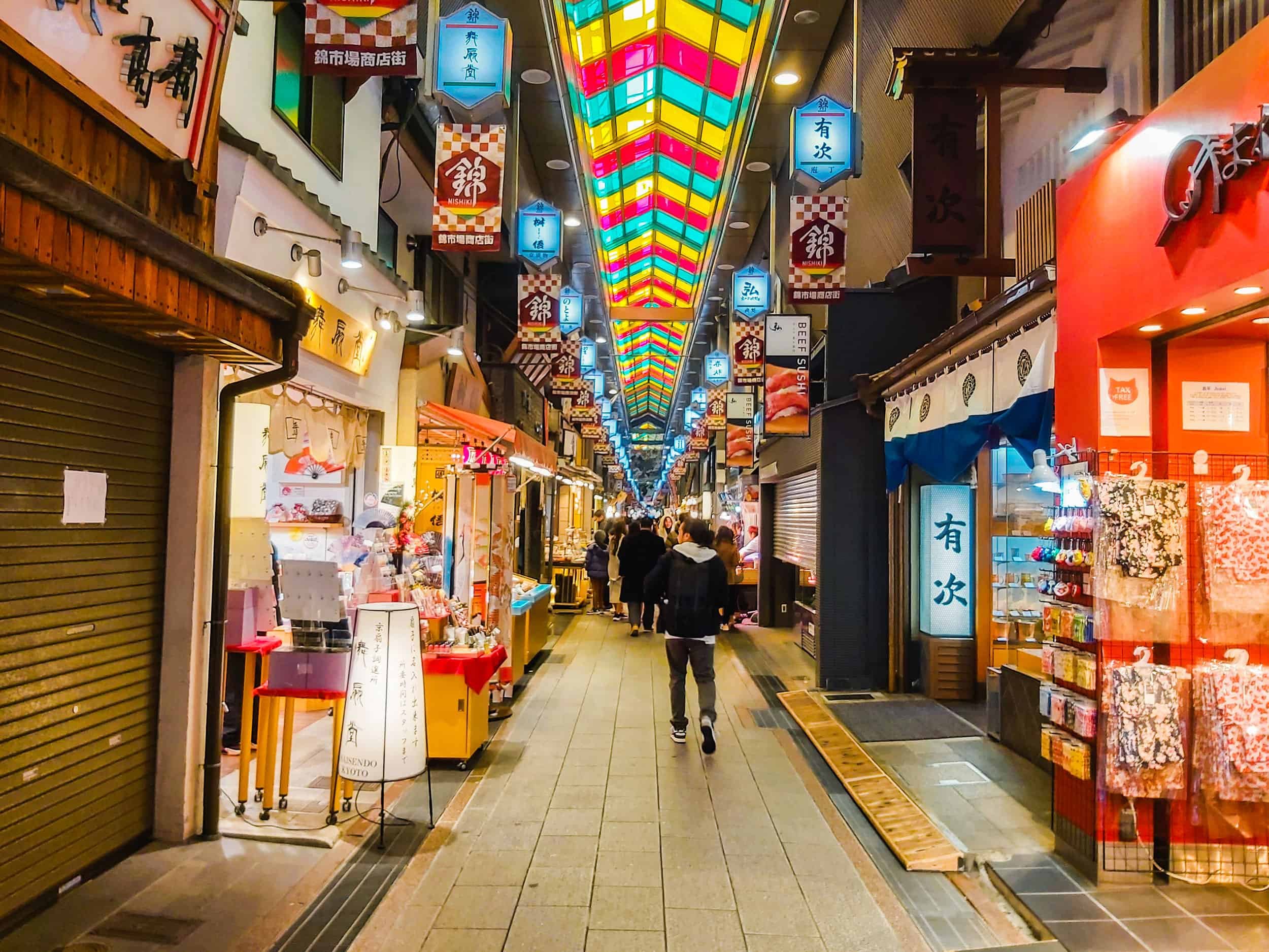 Nishiki Market Exploration & Cooking Class