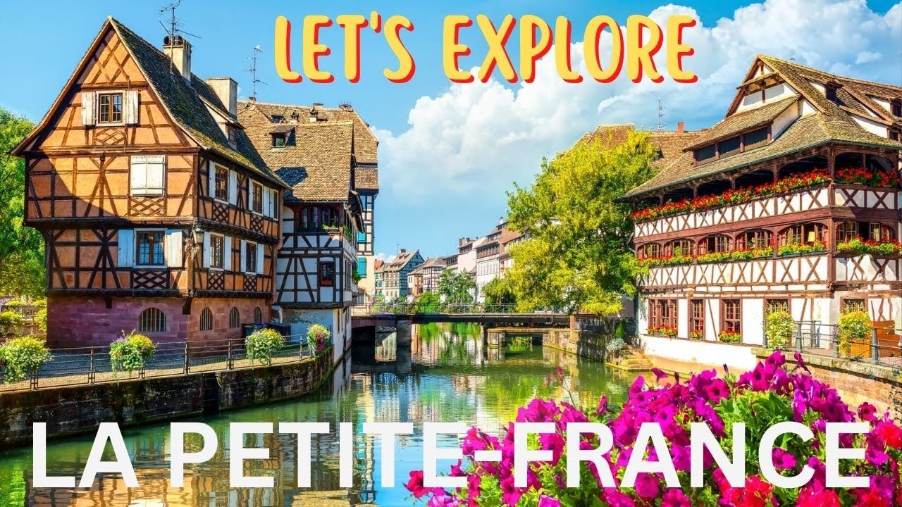 نزهة في منطقة فرنسا الصغيرة في ستراسبورغ