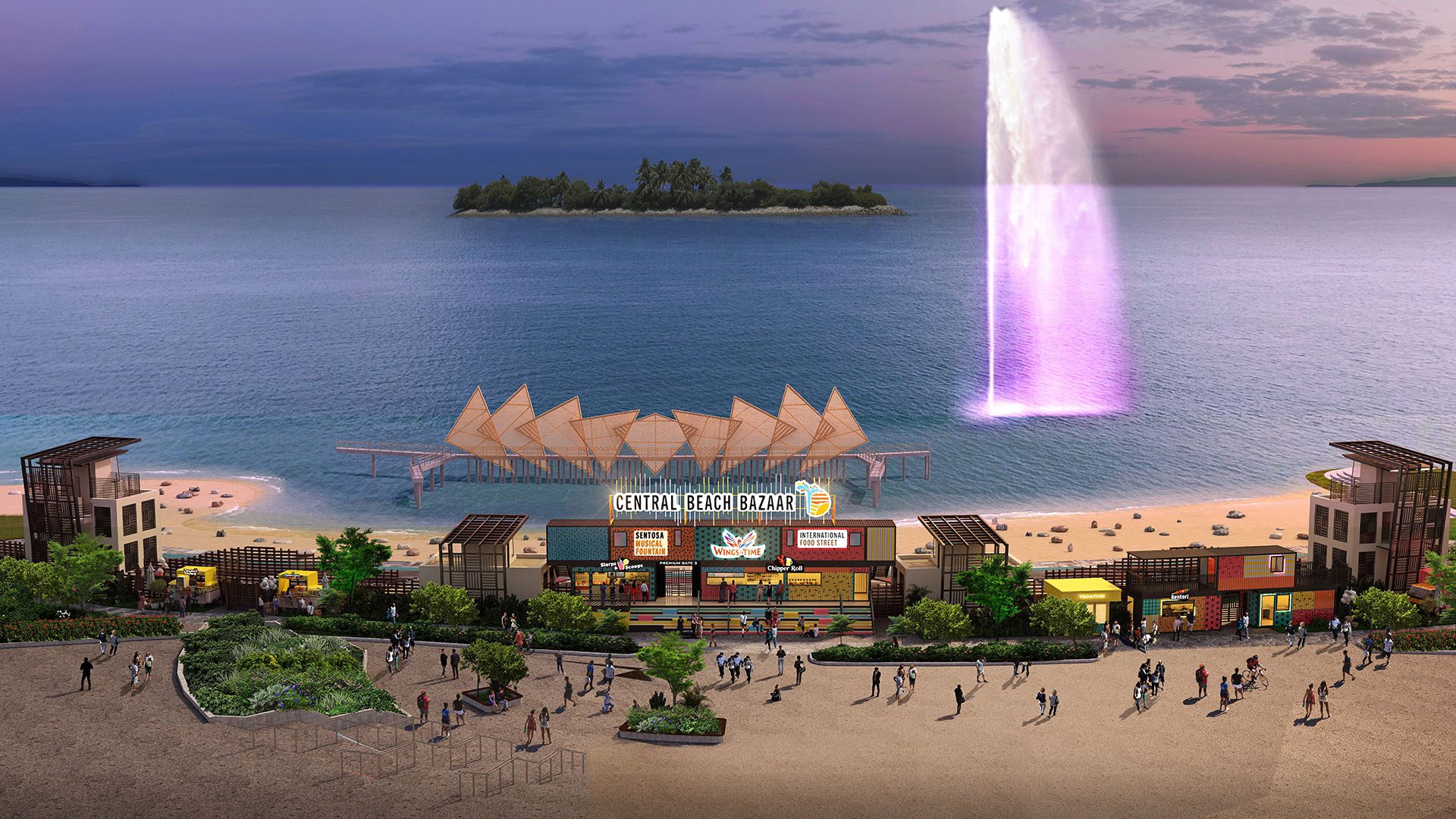 Sentosa Beach