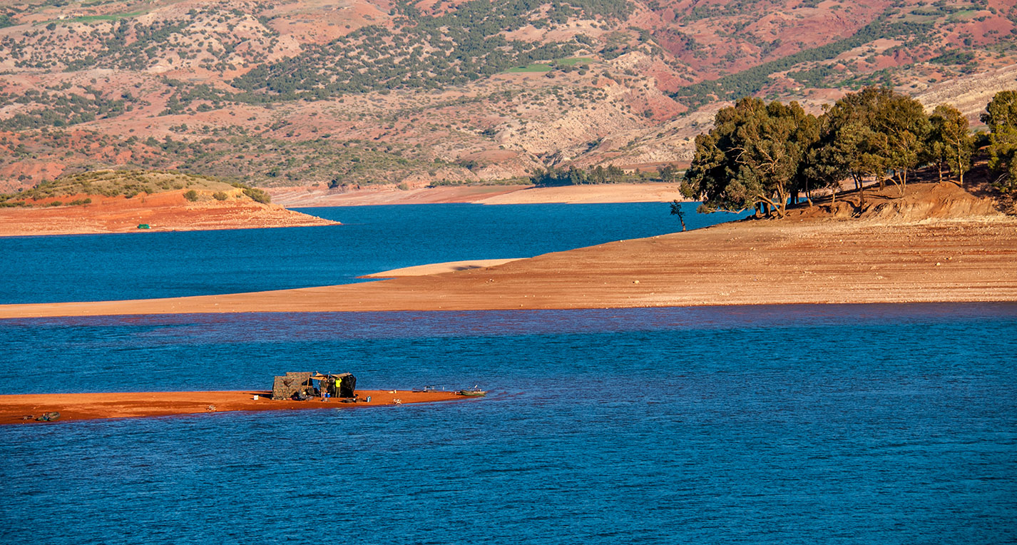 Lake Bin El Ouidane