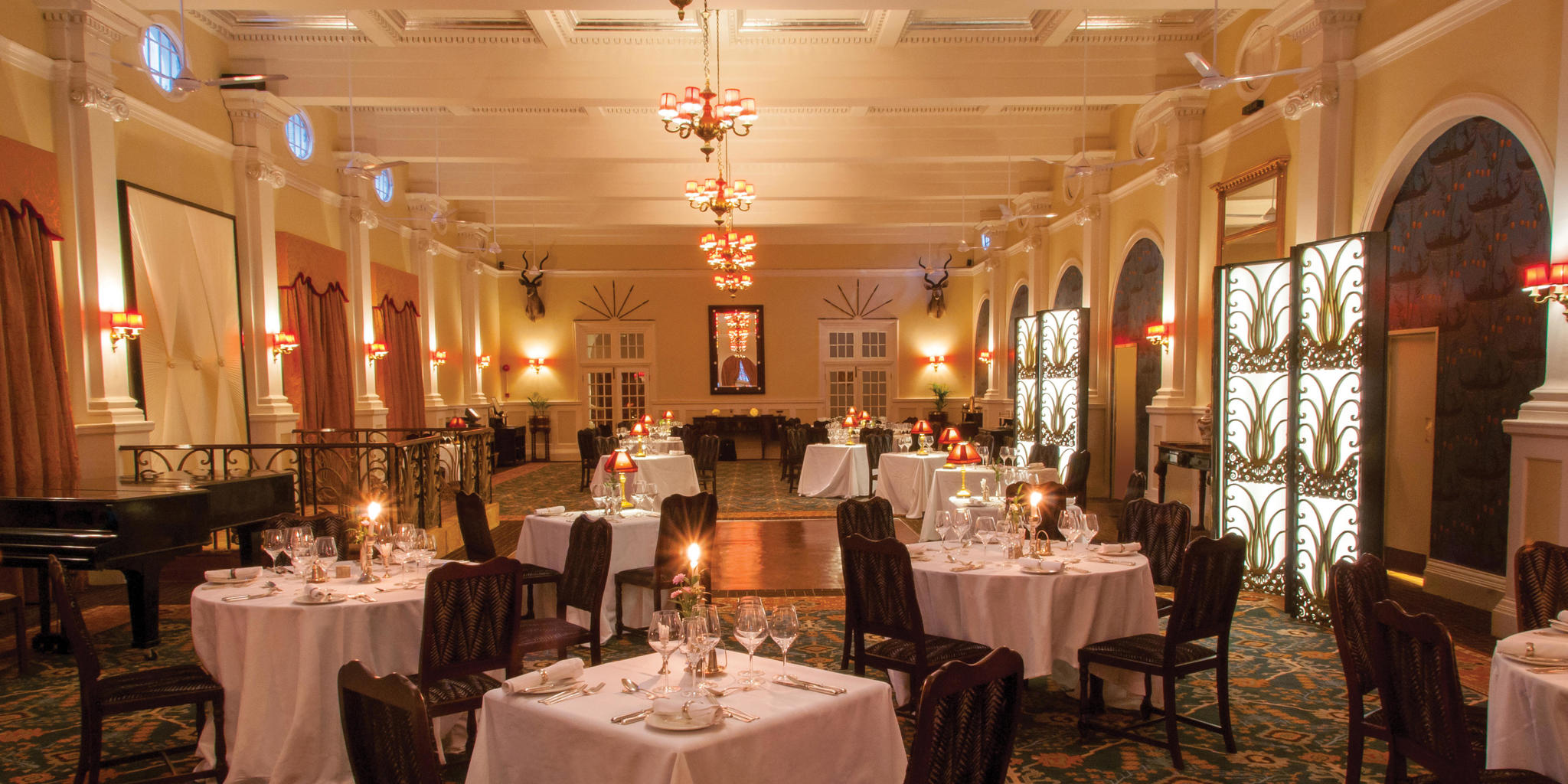 The Livingstone Room at The Victoria Falls Hotel